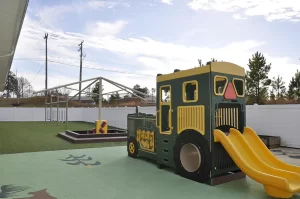 Skipwith Academy Rutland playground tractor