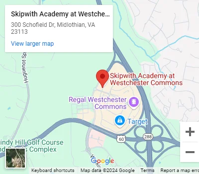 Skipwith Academy at Westchester Commons location map