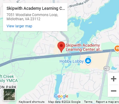 Skipwith Academy Learning Center at Woodlake location map