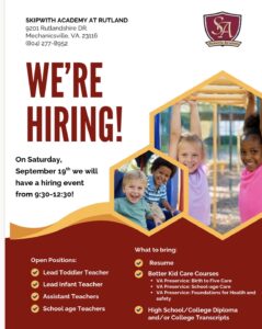 Upcoming Hiring Events and Announcements