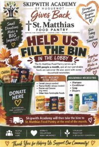 Upcoming Events at Skipwith Academy – Food Drive