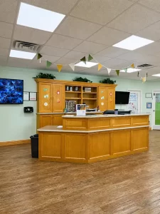 Skipwith Academy at Pebble Creek Reception Front Desk